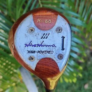 Vintage Hiro Honma #1 Wooden Driver Japan